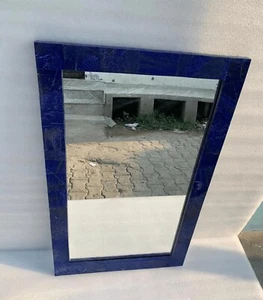 24"x36" Decorative Lapis Lazuli Wall Mirror Transform Your Home with Elegant Dec - Picture 1 of 8