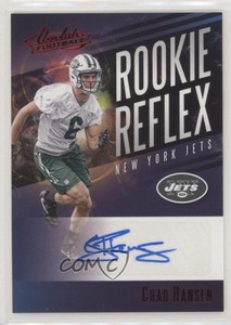 2017 Panini Absolute Reflex Signatures Red Chad Hansen #RR-CN Rookie Auto RC