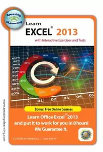 Learn Excel 2013, Windows 10 All-in-One-CD-Trainingsprogramm - Bild 1 von 1