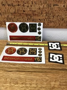 DC Skateboard Shoe Co. Skateboarding AUFKLEBER Aufkleber 4er Set - Bild 1 von 4
