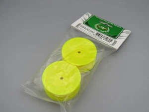 Buggy PR Racing 1/10 2x2 ruedas delanteras anchas (26x38 mm amarillo) 68400296 12 mm hexagonal - Imagen 1 de 1