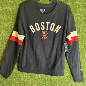 New Era Boston Red Socks MLB Longsleeve Shirt RCK Black Medium NWT - Picture 1 of 10