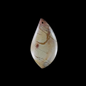 MultiColor Picasso J 54x29x5 mm Pendant Bead HE304148 - Picture 1 of 8