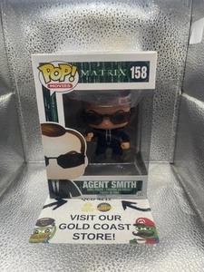 Funko Pop! Vinilo Matrix Agent Smith #158 caja dañada - Imagen 1 de 6