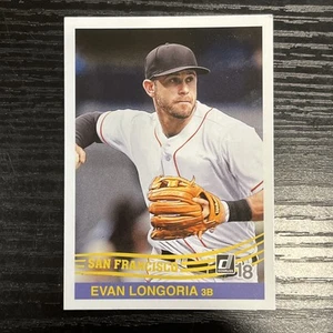 2018 Donruss Season Stat Line #265 Evan Longoria RETRO - Picture 1 of 2