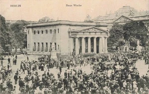 De Berlin Germania-Palazzo Reale Guardia-Cartolina d'epoca con foto reale seppia (F8) - Foto 1 di 4