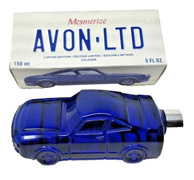 雅芳 Mesmerize 限量版跑车古龙水醒酒器 5 盎司全新旧货 — 第 1/4 张图片