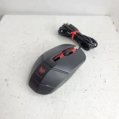 Gaming Mouse PC MAC Acer Predator Black & Red (Model SM-9627) - Image 1 of 4