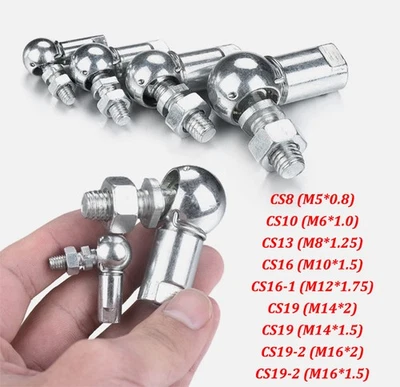 CS Series M5/6/8/10/12/14/16 Right Angle L-Shape Ball Joint Rod End Bearing - image 1 of 4