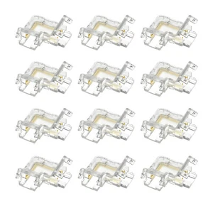 COB Connector Professional 2/3/4Pin 5/8/10mm Transparent L Shaped LED Strip - Picture 1 of 15