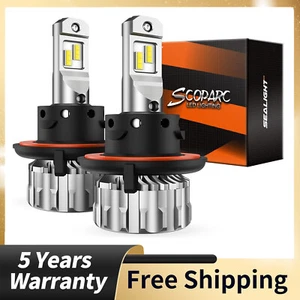 SEALIGHT H13 9008 LED Headlight Bulbs High Low Beam Super White 70W 6500K 2Pcs - Bild 1 von 9