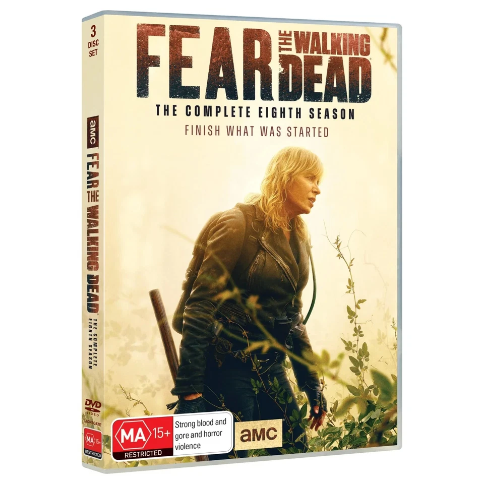 BRAND NEW Fear The Walking Dead : Season 8 (DVD, 2024) R4 Final Series Eight - image 1 of 1