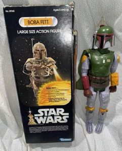 1979 Boba Fett 13” Large Scale Action Figure STAR WARS Vintage Complete Box - Picture 1 of 19
