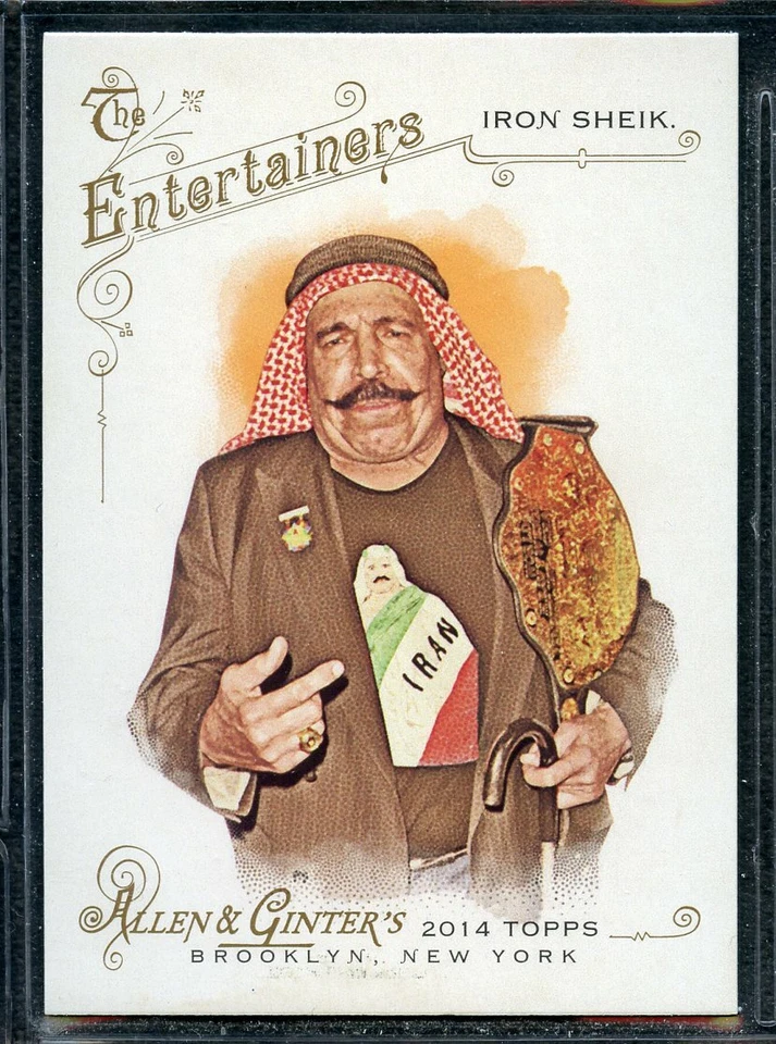 2014 Topps Allen & Ginter's Baseball - #153 - The Iron Sheik - Pro Wrestler - Image 1 of 1