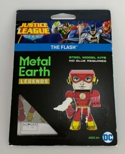 THE FLASH - LEAGUE OF JUSTICE - Metal Earth Legends 3D Steel Model Kit DC - NEW - Picture 1 of 4