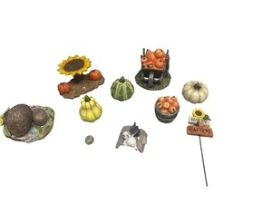 Fairy Garden Miniatures Lot 10 Pieces - Picture 1 of 22