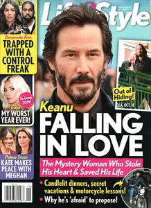 Life & Style Magazine November 18 2019 Keanu Reeves Kim Kardashian Lady Gaga - Imagen 1 de 2