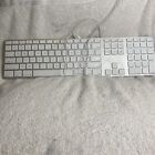 Apple Mac Model A1243 Aluminum / White Wired Usb Keyboard 2007 A1152