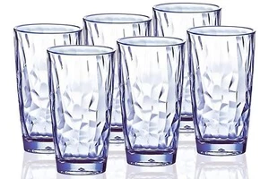 15Oz Unbreakable Tritan Drinking Glasses Dishwasher Safe Acrylic Glasses Drin... - Picture 1 of 7