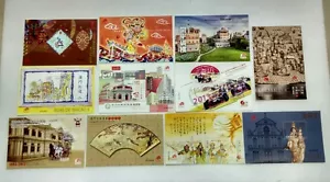 2013 China Macau Snake Na Tcha Three Kingdom Christmas Calligraphy, total 11 SS - Picture 1 of 1