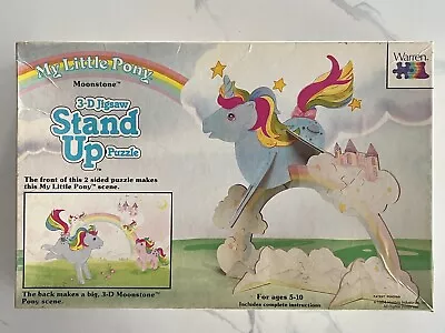 My Little Pony  Moonstone 3-D Jigsaw Stand Up Puzzle (Hasbro, 1984) - Image 1 of 4