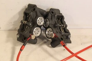 NEW YAMAHA YZF R1 BRAKE CALIPER SET WITH CORE MOTO SBS BRAKE PADS 15-23 - Picture 1 of 6