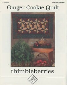 Thimbleberries Ginger Cookie Quilt 28.5" x 46" Lynette Jensen Quilting Pattern