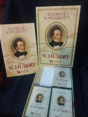 Reader's Digest  Fraz Schubert, Klassische Kostbarkeiten Cassette Tape 3 Tapes - Image 1 of 4