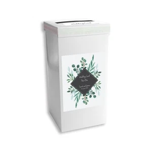 Wedding Card Post Box Wedding Reception Blushing Sprigs Gift Party Box 1801 - Picture 1 of 1
