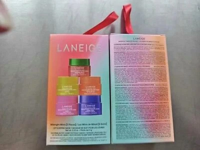 Laneige Lip Mask Lanyard Five-Piece Set Lip Mask Lip Cream Moisturizing Uk