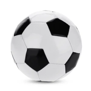 Size 4 Classic Black White Standard Soccer Ball Training Football Equipment LJ - Picture 1 of 10