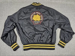 VINTAGE Caterpillar Jacket Mens XL Cat Truck Engine Owners Club Embroidered USA - Picture 1 of 12