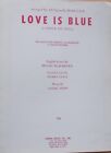 Love Is Blue Andre Popp Arr Organ Mark Laub Unmarked