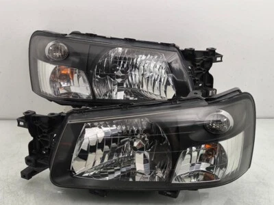 Lámpara de faros delanteros Subaru WRx Forester SG5 SG9 STi OEM ICHIKO HID NEGRA JDM  Foto 1 de 4
