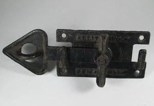 Cast Iron Barn Door Latch Hardware - Allith Mfg. Co. - Picture 1 of 10