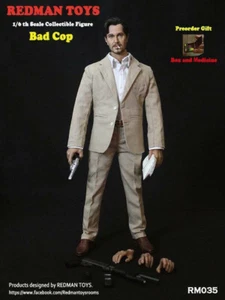 "FIGURA REDMAN TOYS RM035 BAD COP 12" 1/6 EL PROFESIONAL GARY OLDMAN NUEVO *EE. UU.* - Imagen 1 de 7