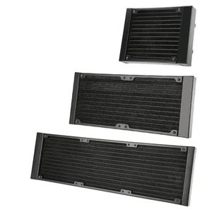 12 Tubes Computer Heat Exchanger G1/4 Thread Water Separator Water Cooler Tub FY - Afbeelding 1 van 16