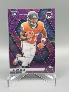 2025 Mosaic RJ Harvey Purple Scope #375 RC Denver Broncos SSP Costco Exclusive - Bild 1 von 2