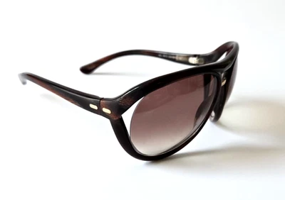 TOM FORD TF73 MILO U43 ЖЕНЩИНА ПОДЛИННЫЙ ПОЛНЫЙ ОБОДОК КРУГЛЫЕ СОЛНЦЕЗАЩИТНЫЕ ОЧКИ ТОЛЬКО 62-16-120 - Изображение 1 из 4