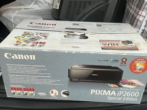 Impresora fotográfica de inyección de tinta Canon Pixma iP2600 nueva caja abierta - Imagen 1 de 5
