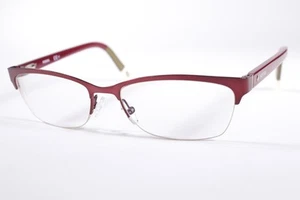 Fossil Eyeglasses FOS 6017 Women Purple Semi-Rimless Metal Glasses Frames 54 mm - Picture 1 of 4