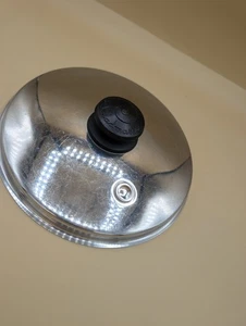 Salad Master 8.5” Replacement LID ONLY Vapo Vent Stainless Steel for Pot Pan - Picture 1 of 3