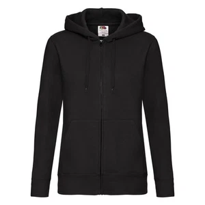 Fruit of the Loom Womens/Ladies Lady Fit Full Zip Hoodie (PC6447) - Picture 1 of 9