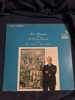 ARTUR RUBINSTEIN A FRENCH PROGRAM RCA VICTOR LSC-2751 - Image 1 of 3