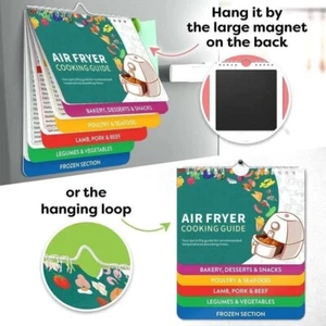 Air Fryer Cooking Guide / Cheat Sheet Air Fryer Cooking Times Chart Oven UK - Imagen 1 de 1