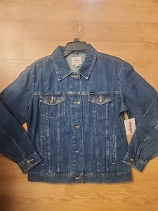 Wrangler Women's Memory Maker Dirt Road Blue Denim Jacket, Size Medium NWT - Picture 1 of 9