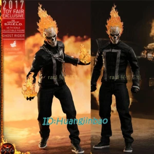 Hottoys Ghost Rider Action Figure Model 1/6 Scale WF2017 In Box In Stock Rare - Picture 1 of 9