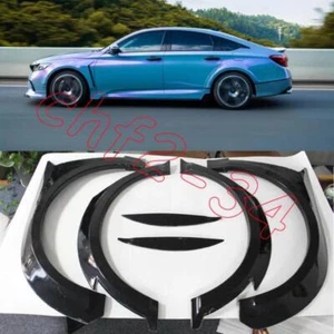 For Honda Accord 2018-2023 primer Fender Flare Kit Wheel Arch Cover Trim 8PCS - Picture 1 of 11