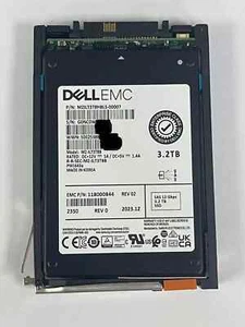 DELL EMC 400-BFXQ D4-2SFXL-3200 3.2TB 12Gb/s SAS 2.5'' SSD - Picture 1 of 1