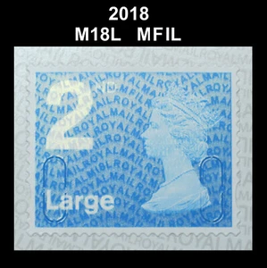 2018 - 2do grande - M18L - sello único MFIL del Libro de los Cuatro en papel SPB2u - Imagen 1 de 2